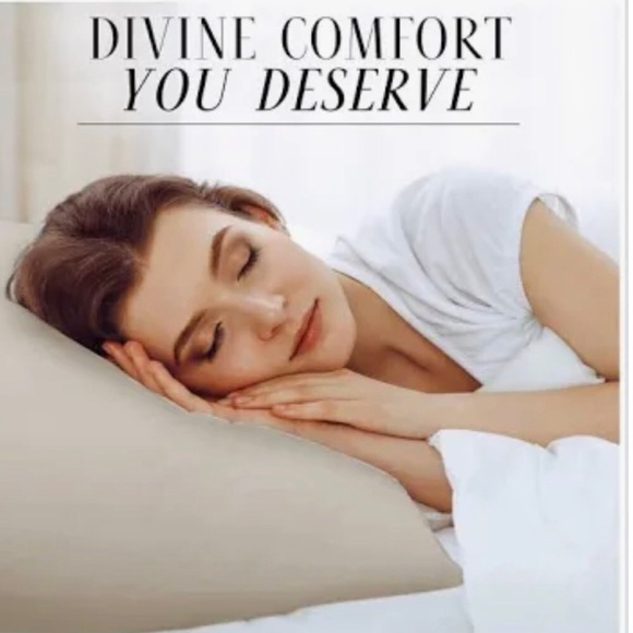 Bamboo viscose body pillow case in black 20x54 - Picture 5 of 8